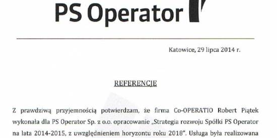 strategia PS Operator
