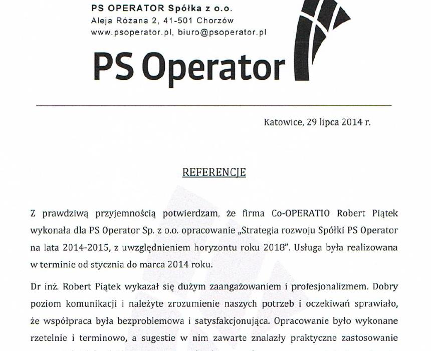 PS Operator
